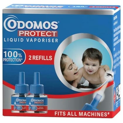 Odomos Protect Liquid Vaporiser Refill, 45 ml (Pack Of 2)