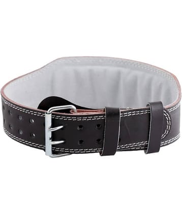 EmmEmm - Black Synthetic Leather Gym Belt