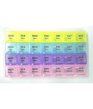 28 Days Pill Box