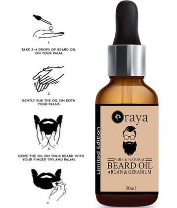 ORAYA - 30mL Growth Increasing Beard Oil (Pack of 1)