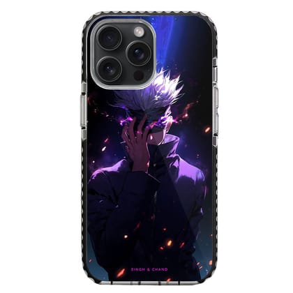 Gojo Satoru 1.0 Jujutsu Kaisen JJK Anime iPhone 15 Pro Max Stride Phone Case-Stride