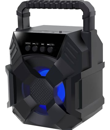 Musify 01 mini home theatre 10 W Bluetooth Speaker Bluetooth V 5.0 with USB,SD card Slot,Aux,3D Bass Playback Time 6 hrs Black