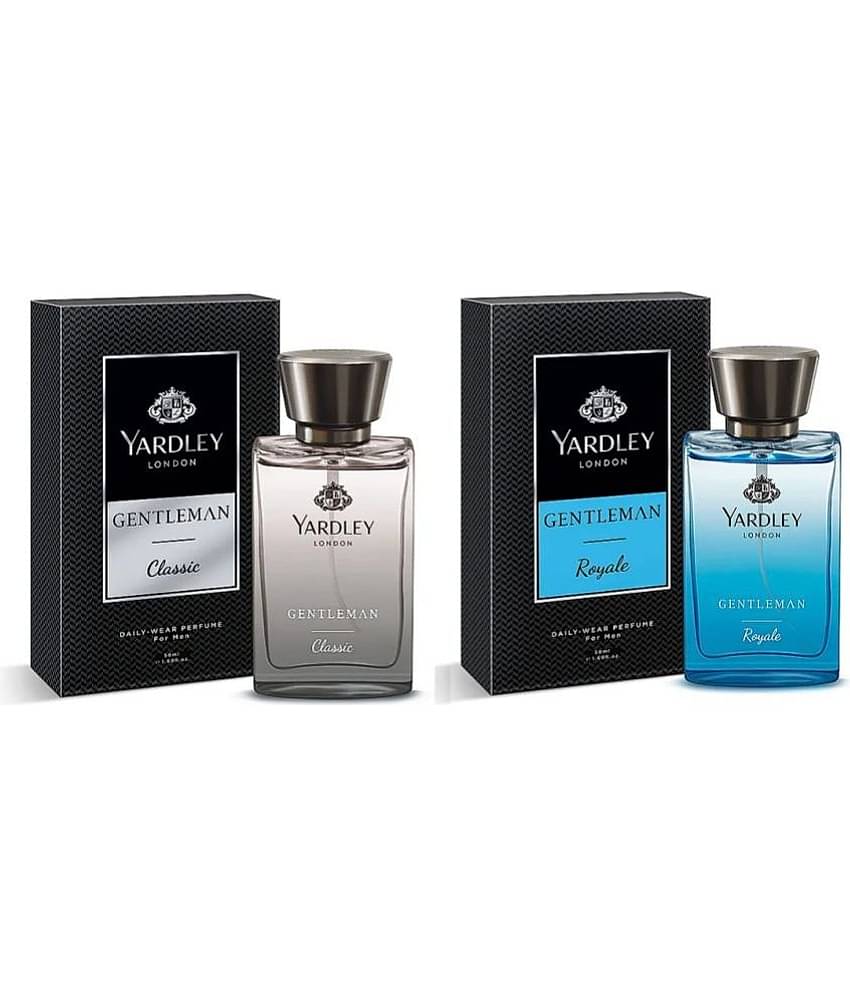 Yardley London - 1 GENTLEMAN CLASSIC , 1 ROYALE PERFUME Eau De Parfum (EDP) For Unisex 100 ( Pack of 2 )