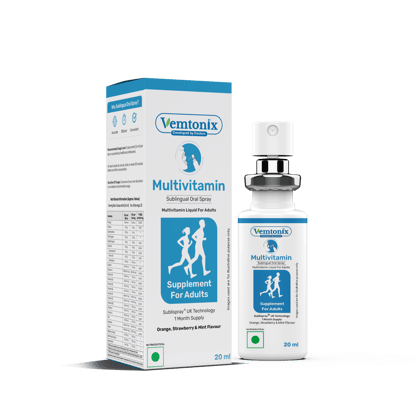 Vemtonix Multivitamin Sublingual Oral Spray Adults