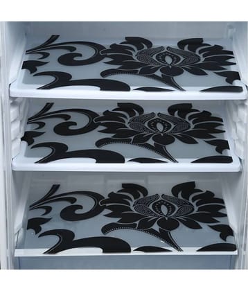 E-Retailer - Multicolor PVC Fridge  Mats (Pack of 3)