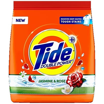 Tide Plus Detergent Washing Powder - Jasmine & Rose, 500 g Pouch
