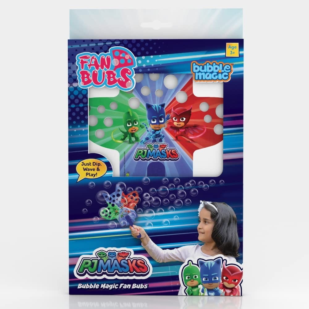 Bubble Magic FanBubs PJ Masks Theme For Kids 3 Years and Above