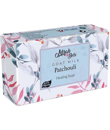 Mirah Belle - Organic Goat Milk, Patchouli Healing Soap 125gm - For Blemished, Acne & Infection Prone Skin- Handmade Soap