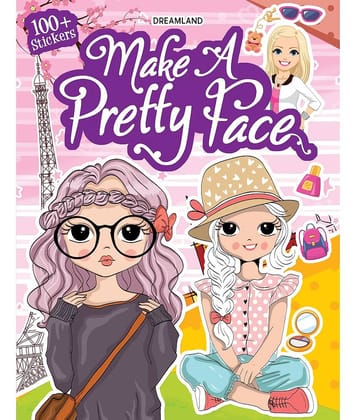 Make A Pretty Face with 100+ Stickers - Interactive & Activity