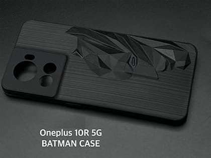 Superhero Engraved Logo Silicon Case For Oneplus 10R 5G