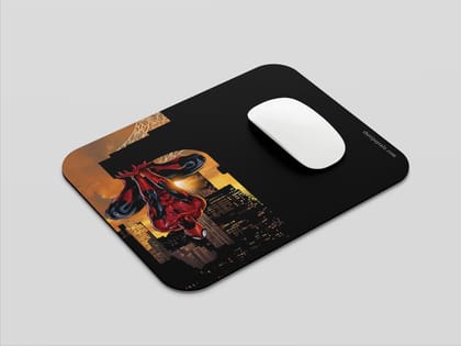 "UPSIDE-DOWN SPIDERMAN" Mousepad Enhance Your Workspace with Style