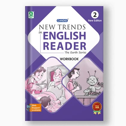 NEW TRENDS IN ENGLISH READER WORK BOOK - 2-Grade 02 / English