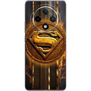 Yug Emporium Back Skin Wrap For Oppo F27 Pro Plus 5G Premium Quality Full Coverage (Superman) (Back Cover Multicolor)