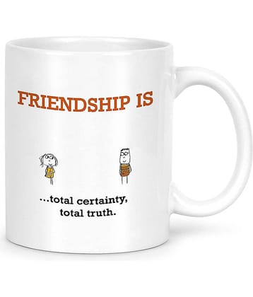 Idream Quote Printed Ceramic Coffee Mug 1 Pcs 330 mL