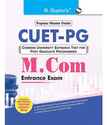 CUET-PG: M.Com Entrance Exam Guide