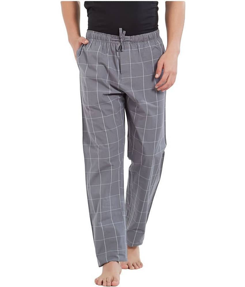 XYXX Pack of 1 Pyjama For Men's ( Grey )