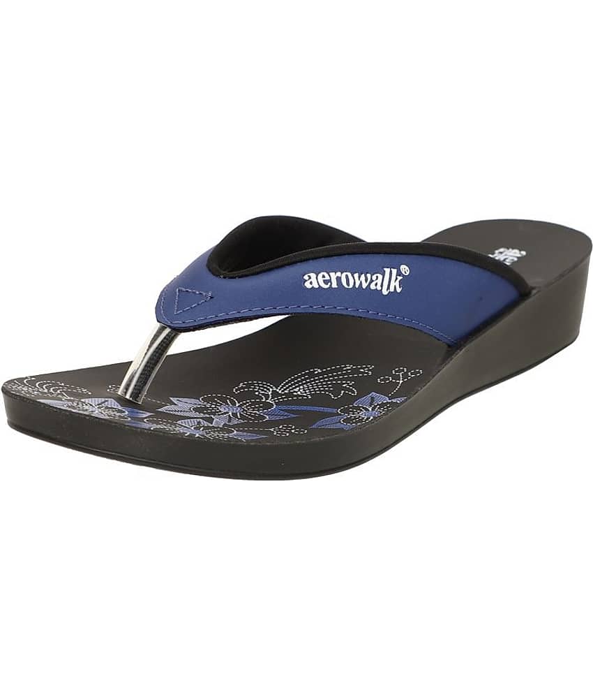 Aerowalk - Blue Women's Slip On Heels