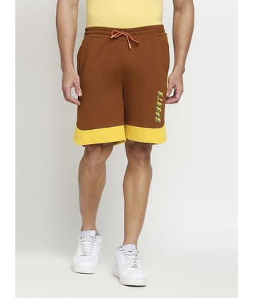Fitz - Brown Cotton Mens Shorts ( Pack of 1 ) - None