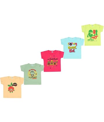 Dongli Pack of 1 Boys Cotton Polo T-Shirt ( Multicolor )