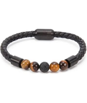 FASHION FRILL Black Bracelet ( Pack of 1 )