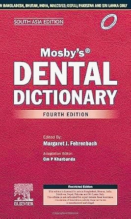 Mosby's Dental Dictionary, 4ed: South Asia Edition