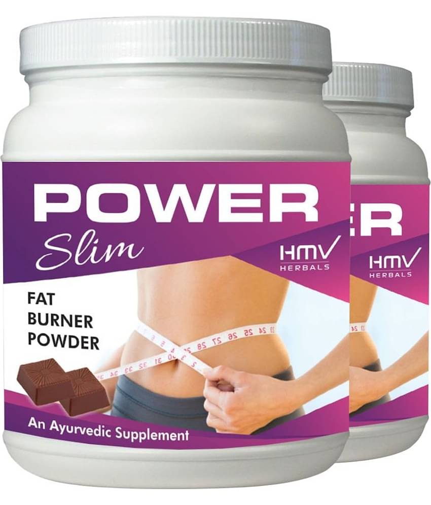 Hmv Herbals Power Slim Fat Cutter Herbal Choco Powder 200 Gm Pack of 2