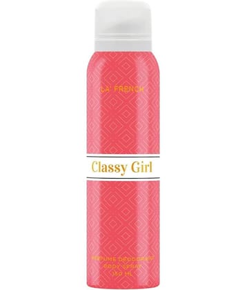 LA FRENCH - LF_Classy Girl_ Deodorant_150ml Body Spray for Women 150 ml ( Pack of 1 )