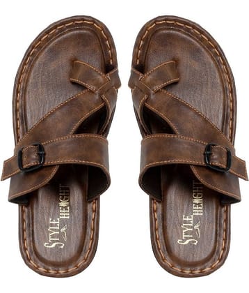 Style Height Rust Flip Flops