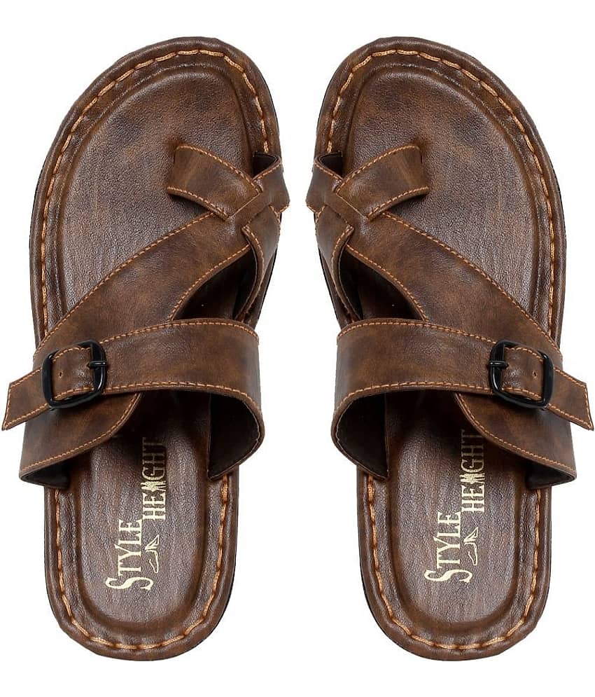 Style Height Rust Flip Flops