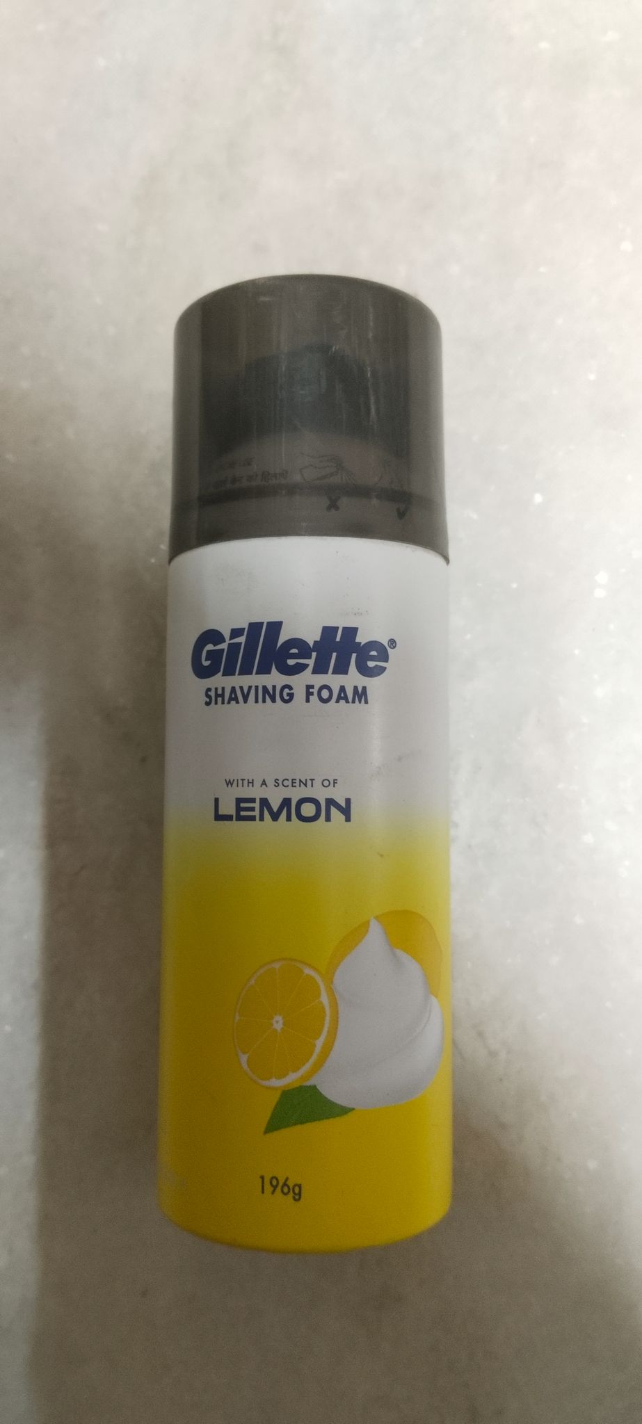 Gillette saving foam lemon 196 g
