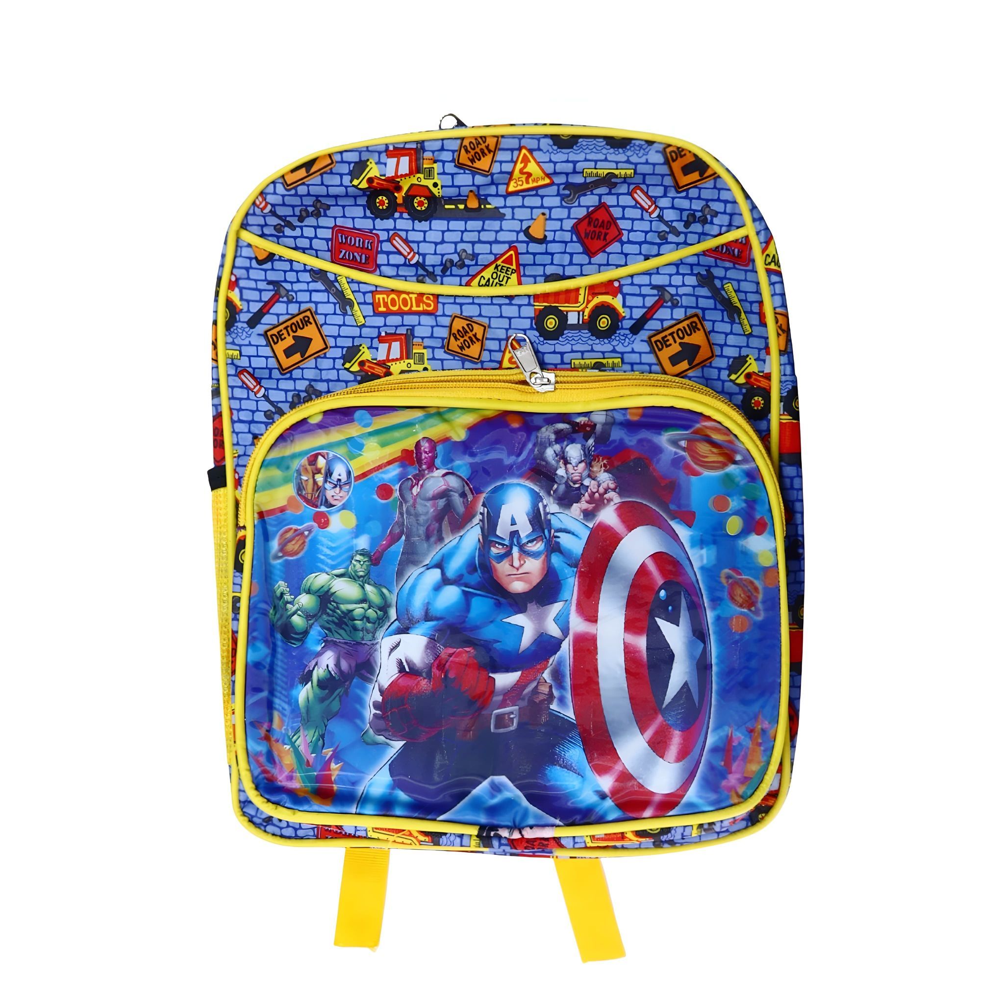 Colorful Avengers School Bag for Kids