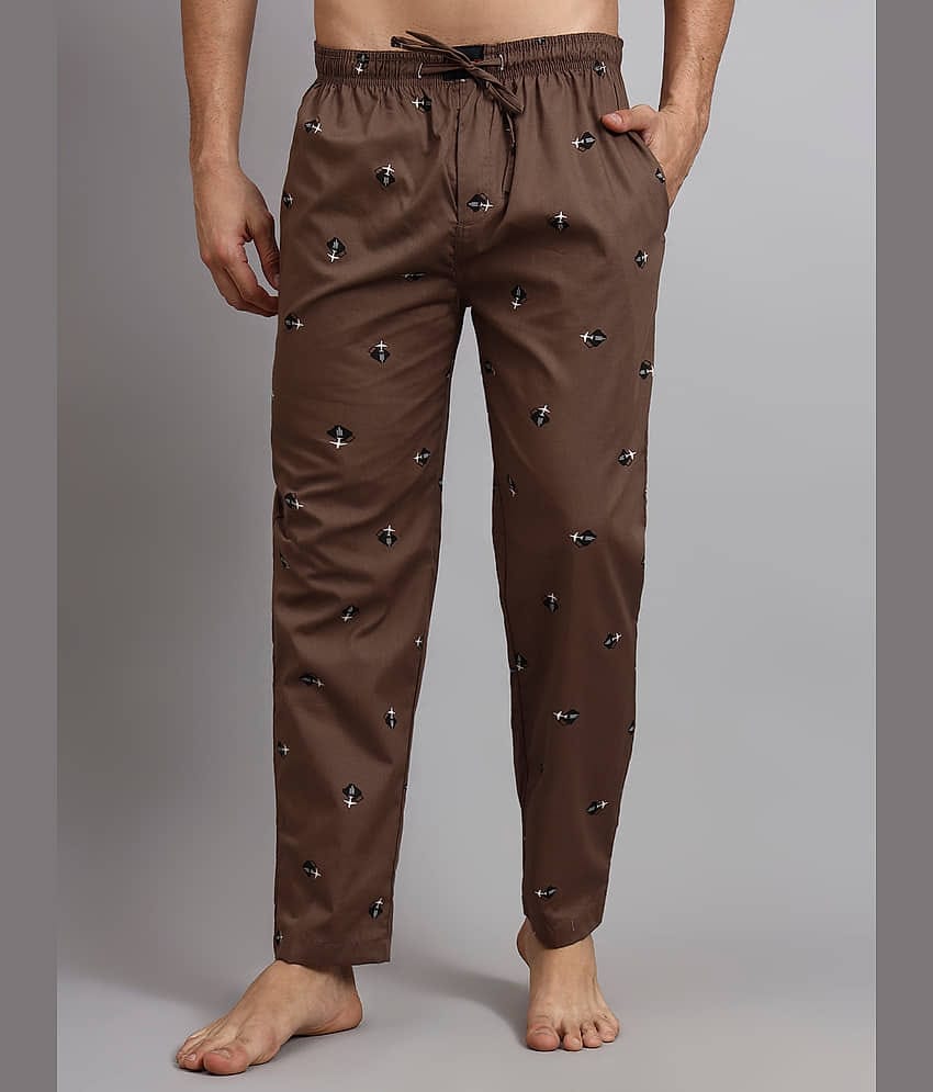 Flamboyant Grey Cotton Men's Sports Trackpants ( Pack of 1 )