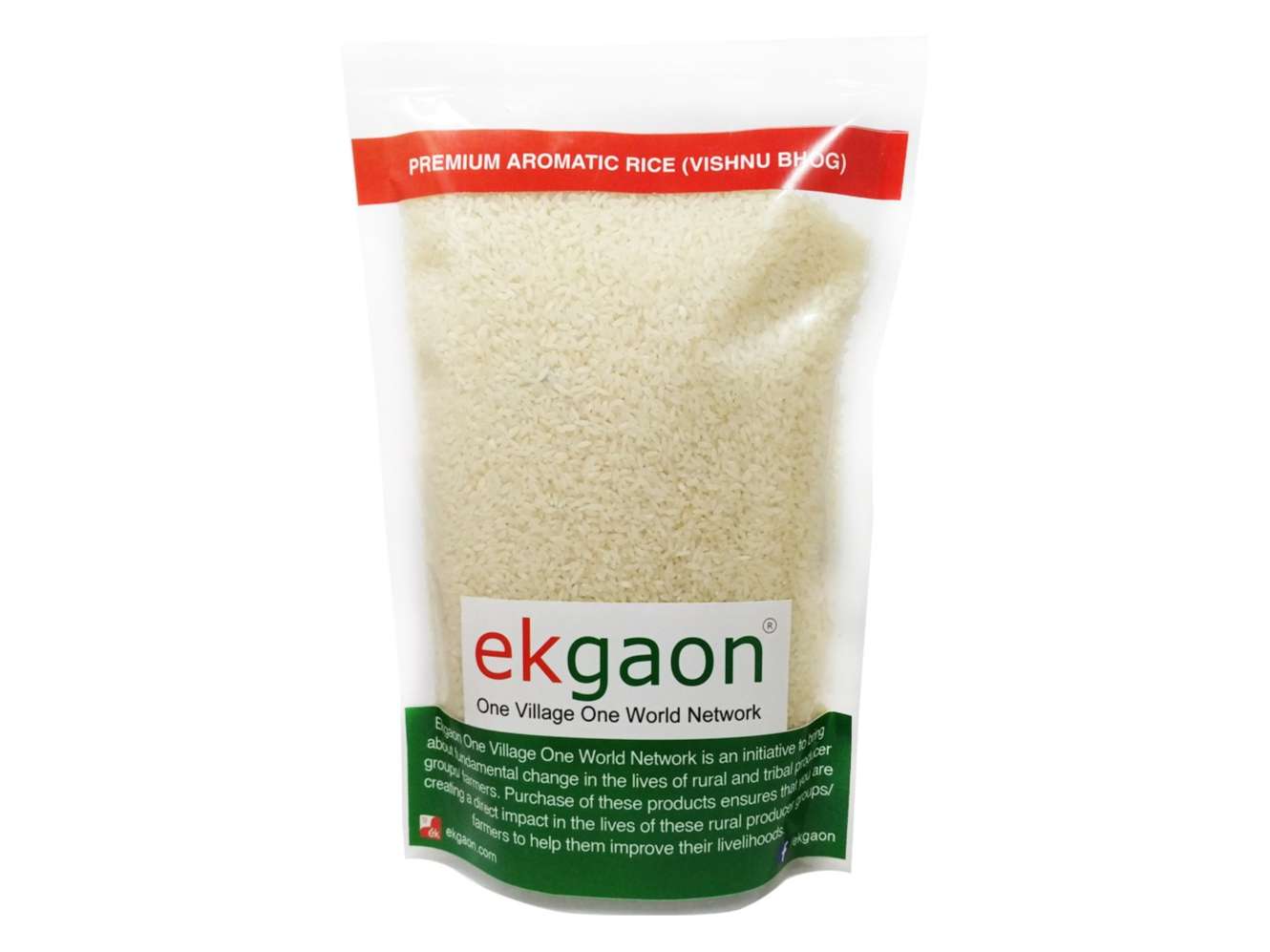 Ekgaon Premium Aromatic Rice (Vishnu Bhog) (1Kg)