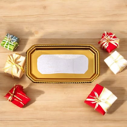 Handcrafted Aluminium Tray for Home Dcor