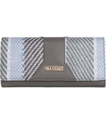 Nicoberry - Light Grey Faux Leather Handheld