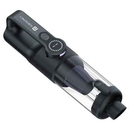Portronics MopCop 4, 2-in-1 Cordless & Corded Vacuum Cleaner (Black)