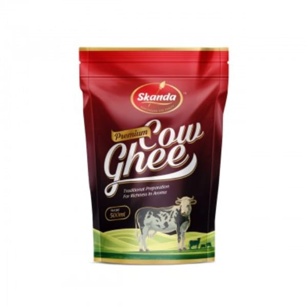Skanda Premium Cow Ghee 200 Ml Pouch