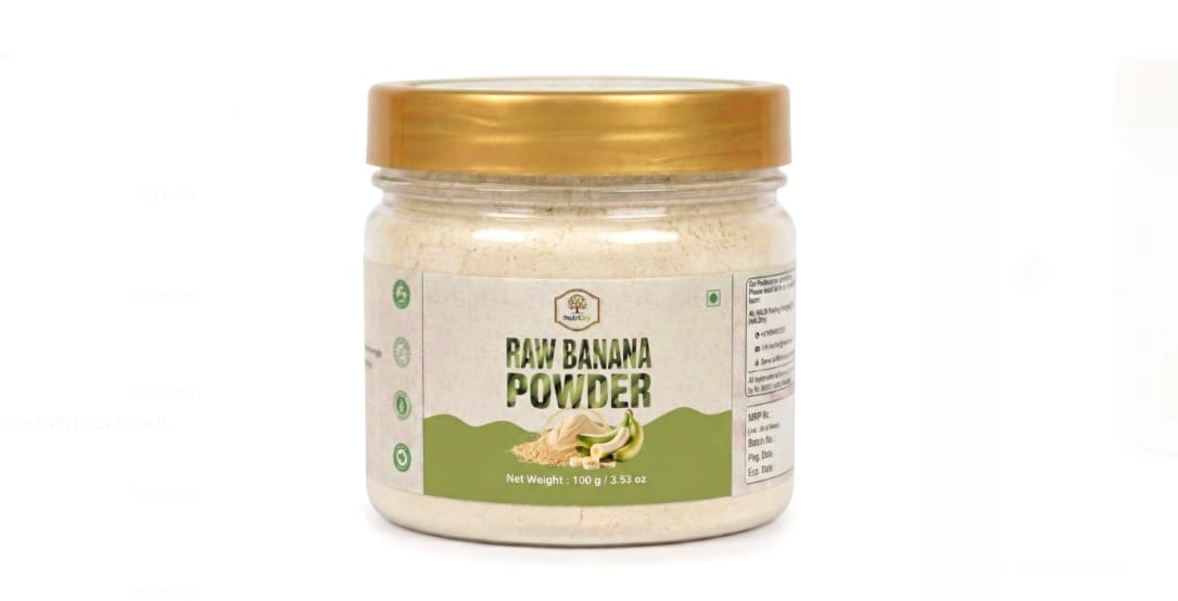 Raw Banana Powder  100 G