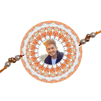 Photo Rakhi ( Customized / Personalized /  Dear Sister / Photo Rakhi-1 Piece