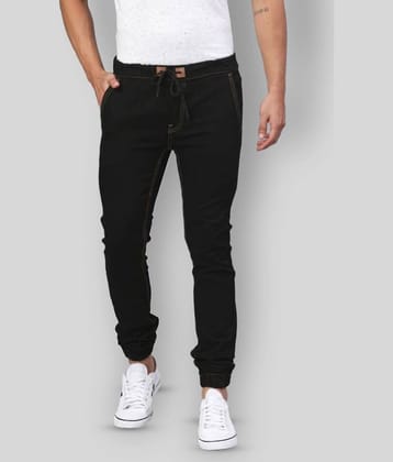 Urbano Fashion - Black Cotton Blend Slim Fit Men's Jeans ( Pack of 1 )