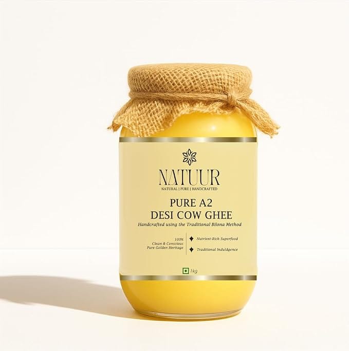 NATUUR HERITAGE A2 Himalayan Cow Ghee Pure. Sacred. Nourishing.