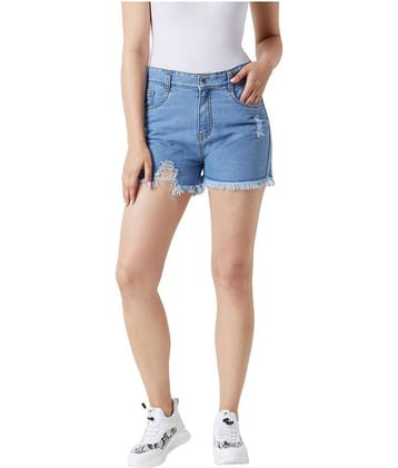 Miss Chase Denim Frayed - Blue