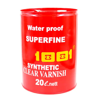 1001 Waterproof Superfine Synthetic Clear Varnish | High Gloss | Transparent Wood Varnish