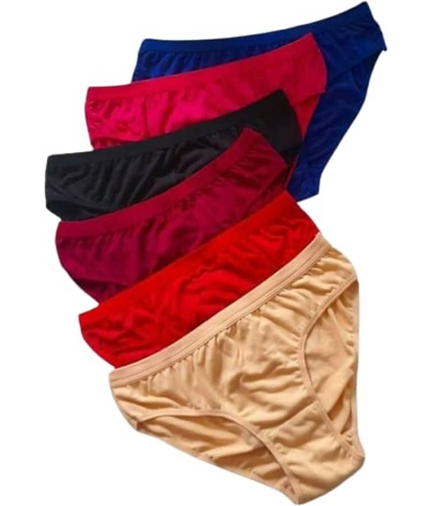 MULTI COLOUR PANTIES PACK OF 6