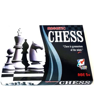 PETERS PENCE - Magnetic Chess Strategy & War Games Board Game For Kids (14 Inches)) 5 cm Chess Board