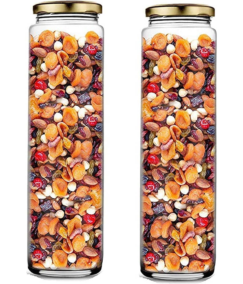 AFAST Airtight Storage  Glass Food Container Set of 2 500 mL