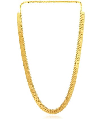 JIPPA - Golden Metal Necklace ( Pack of 1 )