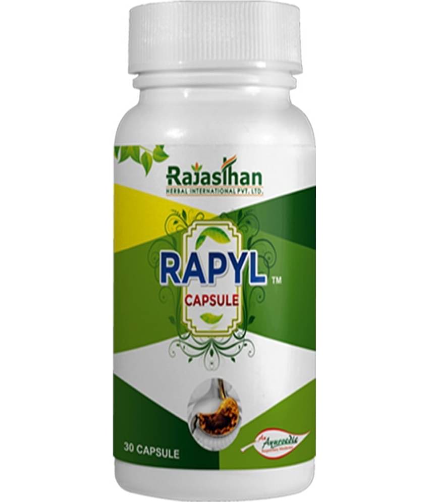 RAJASTHAN AUSHDHALAYA Capsules For Stomach Ache ( Pack of 1 )