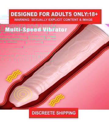 9" Long & Soft Sexy Real Felling SKIN Colored Vibrating Dildo For Sexy Girls Vagina - By crazynyt