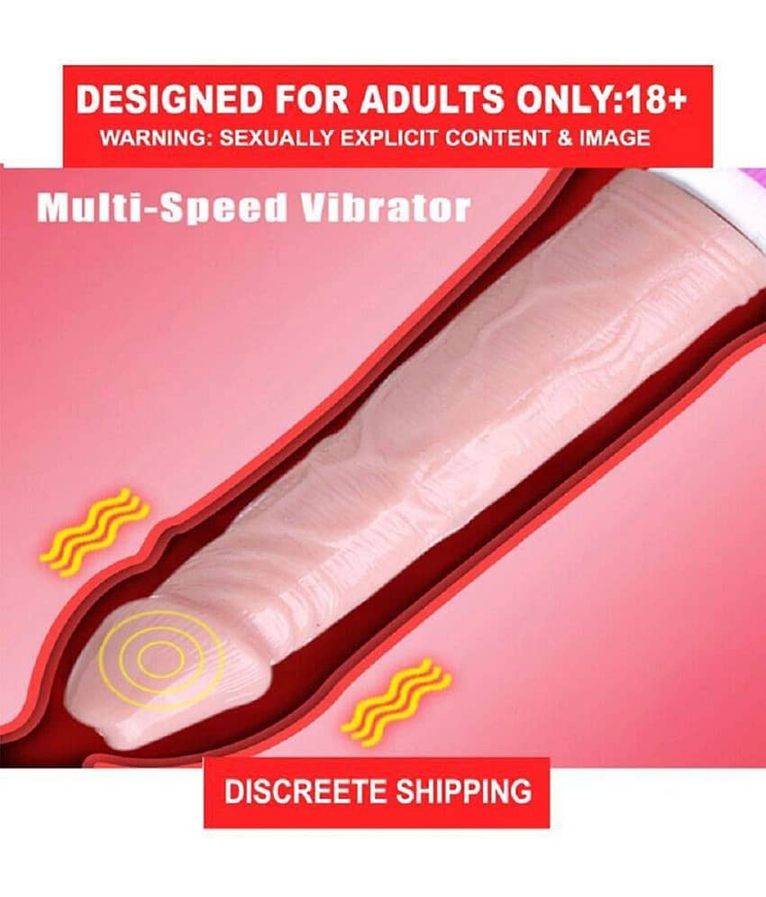 9" Long & Soft Sexy Real Felling SKIN Colored Vibrating Dildo For Sexy Girls Vagina - By crazynyt